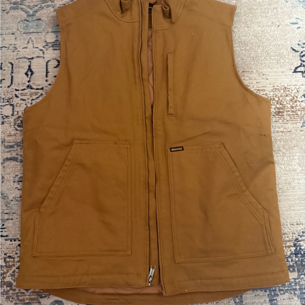 Brahma Tan Work Vest for Men